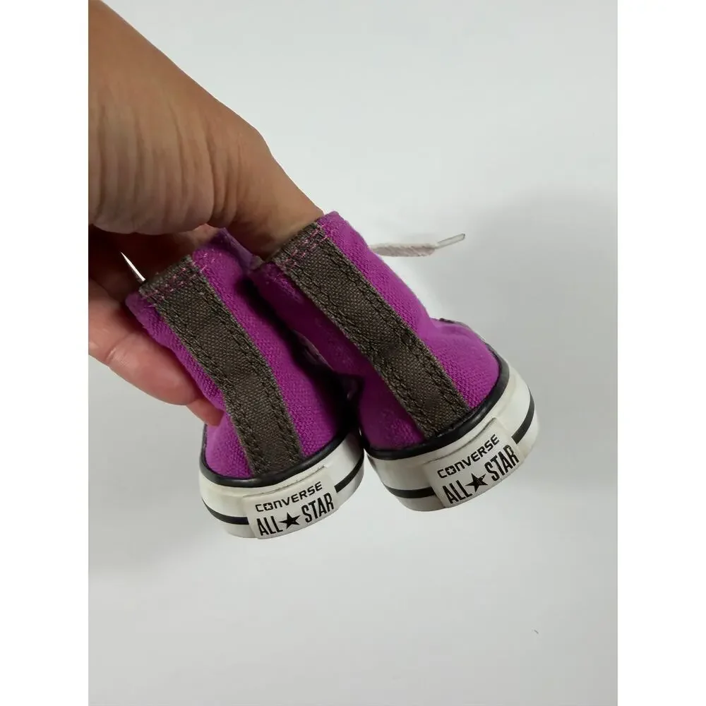 Converse Chuck Taylor All Star High Top Sneakers Purple Infant Size 4